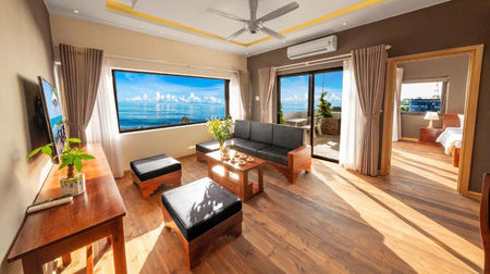 Apartment 2-bedroom with ocean view