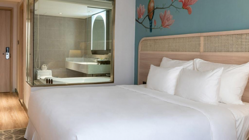 Phòng Premium the Lever Double tại khách sạn Hanoi Le Jardin Hotel & Spa