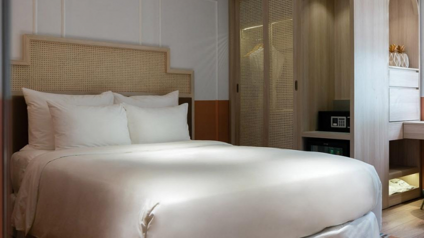 Phòng Premium the Lever Double tại khách sạn Hanoi Le Jardin Hotel & Spa 4 sao