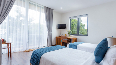 Twin Room With Garden View