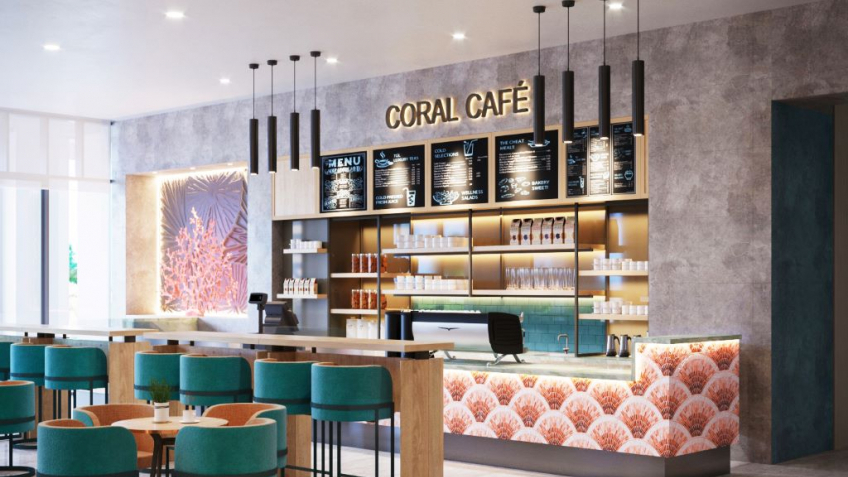 Coral Café phục vụ các món take-away
