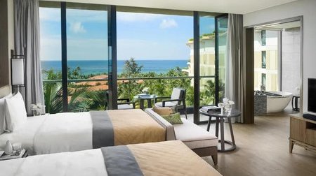 2 King 1 Twin Residence Long Beach View