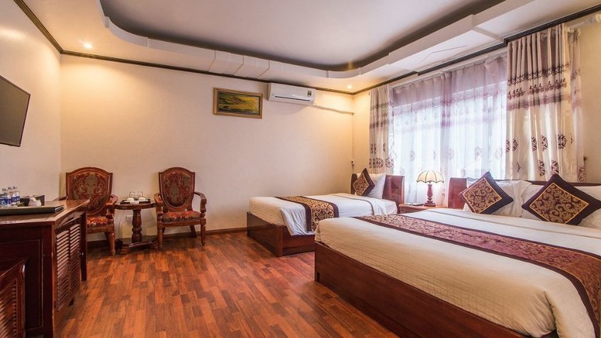 Phòng Deluxe Triple của  Arengo Sapa Hotel 3*