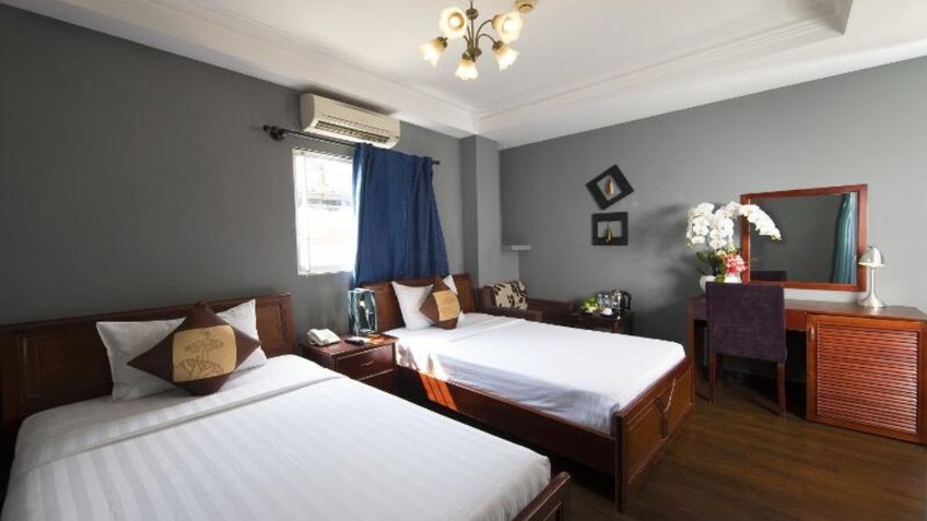 Superior 2 giường đơn với view thành phố Hồ Chí Minh