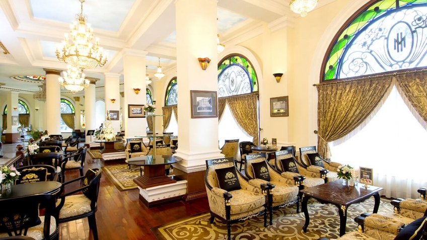 Catinat Lounge khách sạn Majestic Sài Gòn