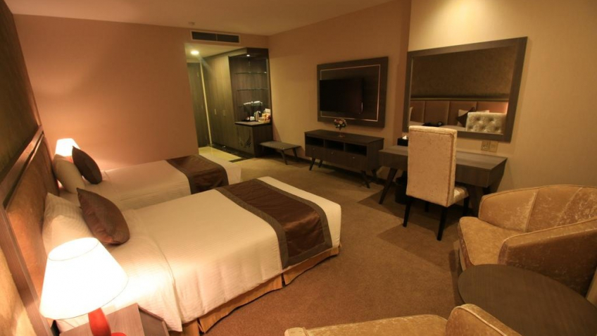 Phòng Deluxe Twin Khách sạn Mường Thanh Luxury Cần Thơ
