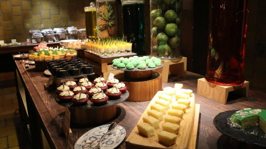 Buffet chay tại Legacy Yên Tử Quảng Ninh