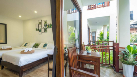 Twin Garden View Room