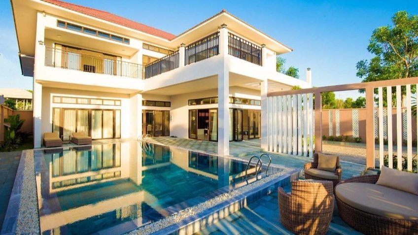 Villa có bể bơi riêng
