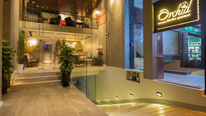 Sảnh Orchid Boutique Hotel & Apartment