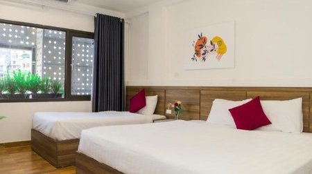 Deluxe Twins Room with balcony