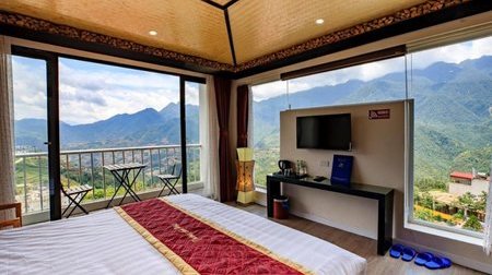 Deluxe 1 giường đôi tầm nhìn toàn cảnh