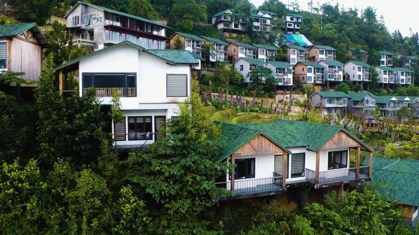 Toàn cảnh Sapa Cát Cát Hills Resort & Spa 