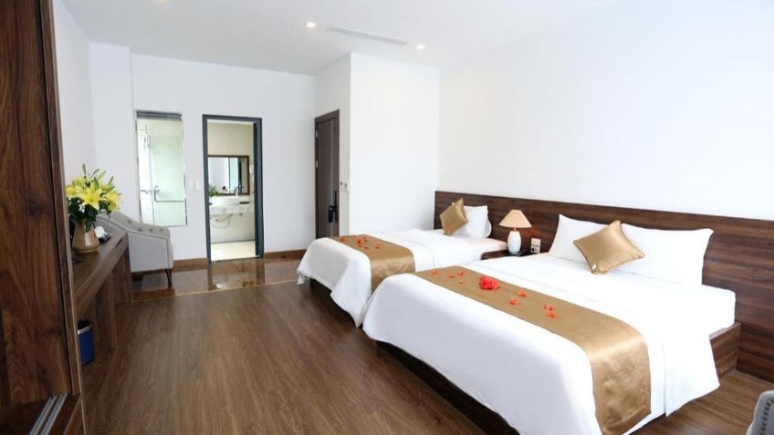 Phòng Suite City View Family khách sạn 3* Silk River Hà Giang