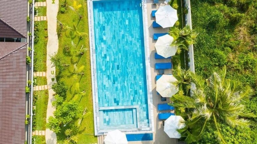 Hồ bơi vô cực Suối Mây Garden Resort Phú Quốc