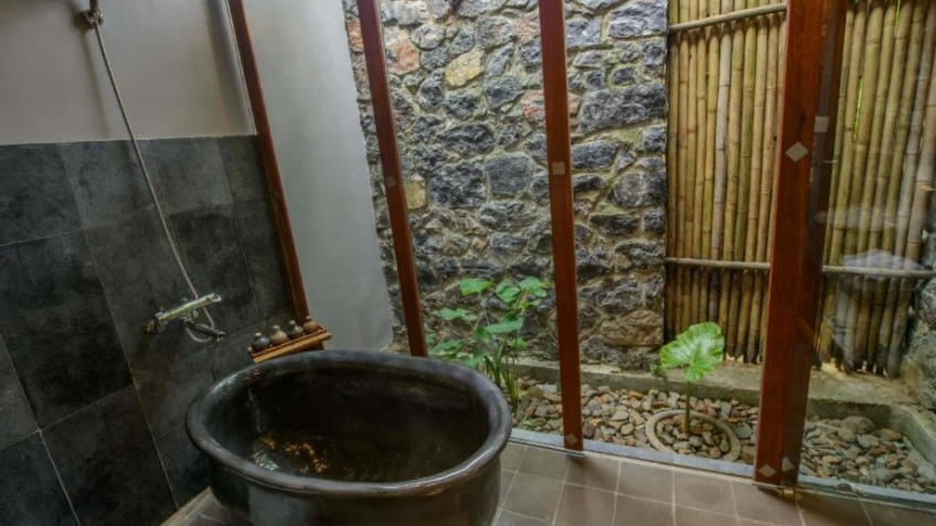 Phòng tắm Tam Cốc Garden Resort