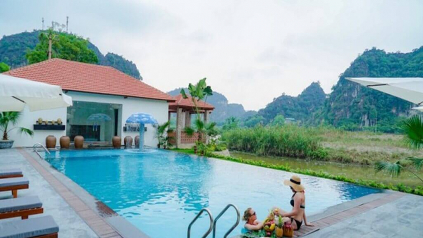 Bể Bơi Tam Coc La Montagne Resort & Spa