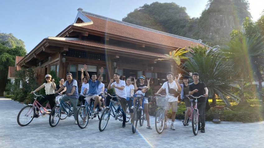 Trải nghiệm đạp xe Tam Coc La Montagne Resort & Spa