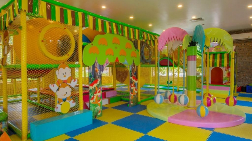 Khu vui chơi cho trẻ em tại khu nghỉ dưỡng Thảo Viên