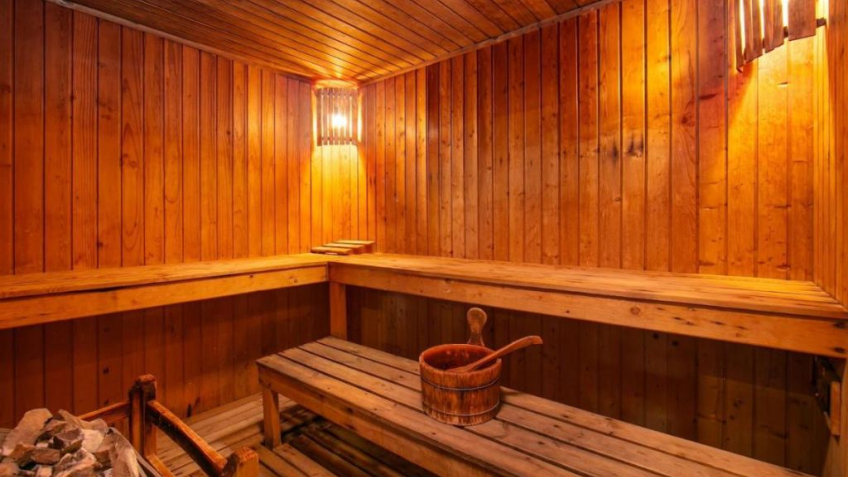 Sauna Room tại khách sạn The Tray 4*