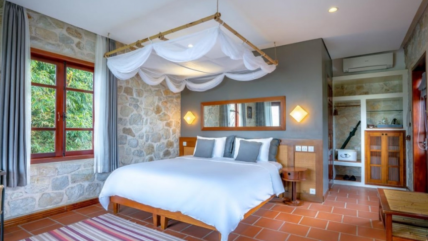 Phòng Ngủ Premium Executive Bungalow Topas Ecolodge Resort