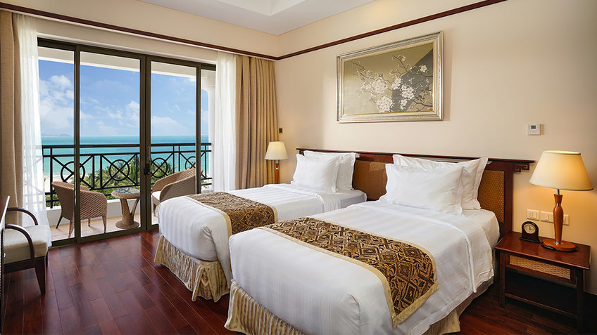 Phòng Deluxe Twin Ocean View
