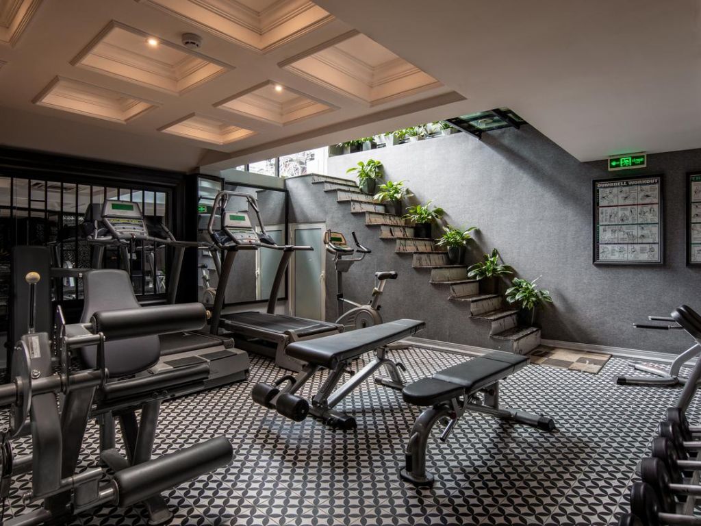 Phòng Gym tại khách sạn Acoustic Hanoi