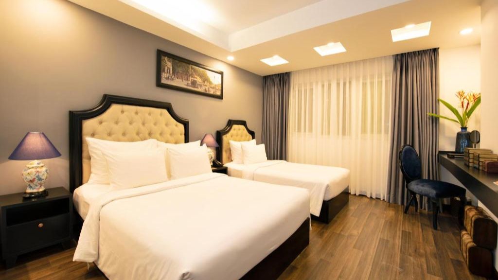 Hạng phòng Triple của khách sạn 4* Adora Art Hotel Sài Gòn