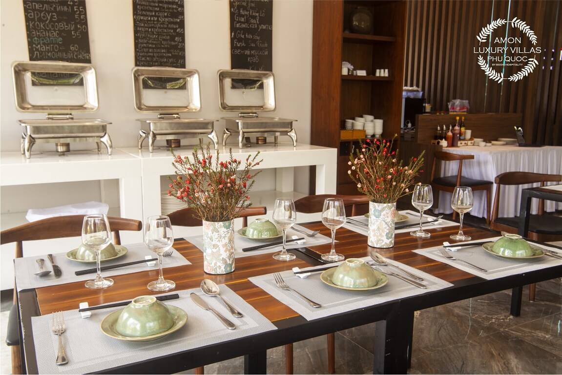 Nhà Hàng Amon Luxury Villas Phú Quốc