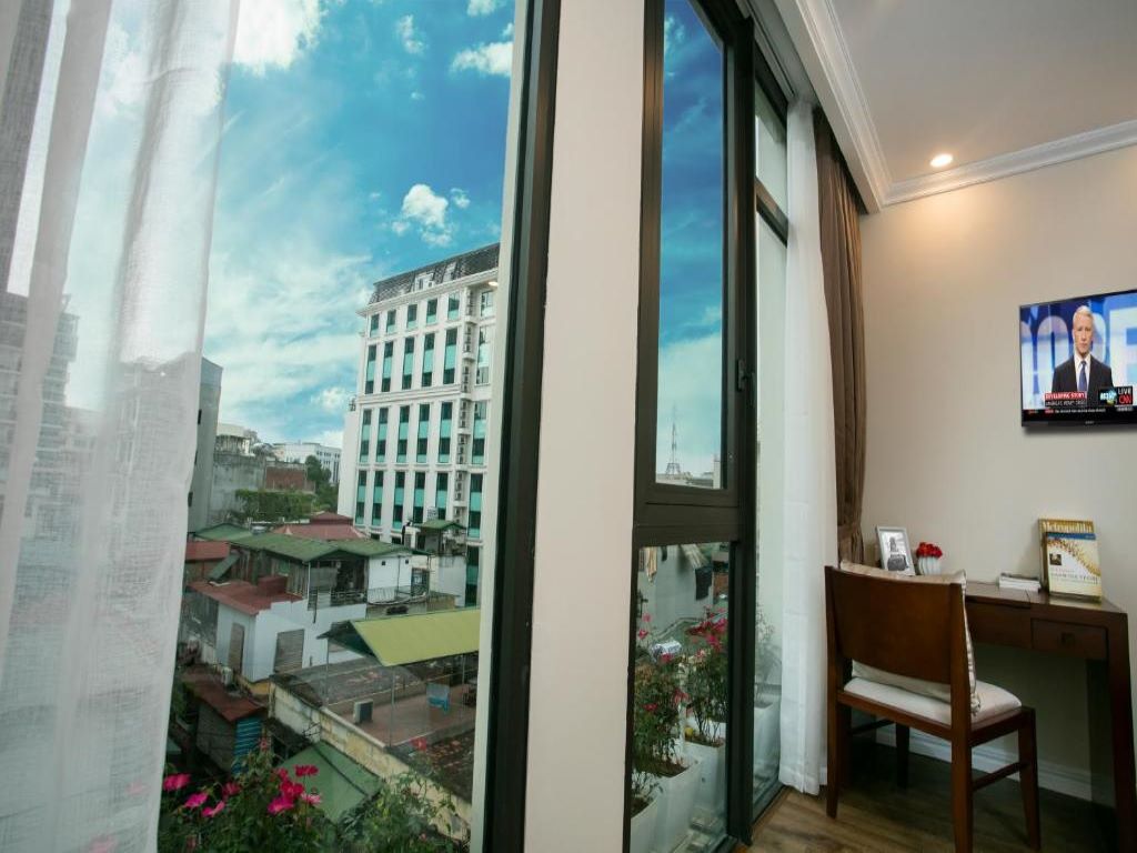 View hướng thành phố tại Au Coeur Terrace Suite, Au Coeur d’Hanoi