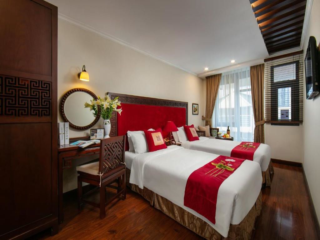 Phòng Luxury City View Double/Twin Au Coeur d’Hanoi 3*