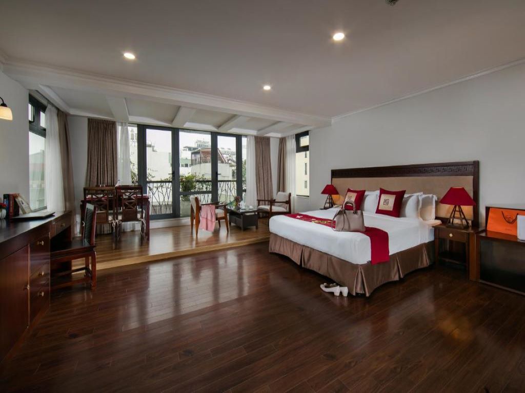 Au Coeur Balcony Suite Khách sạn Au Coeur d’Hanoi Boutique