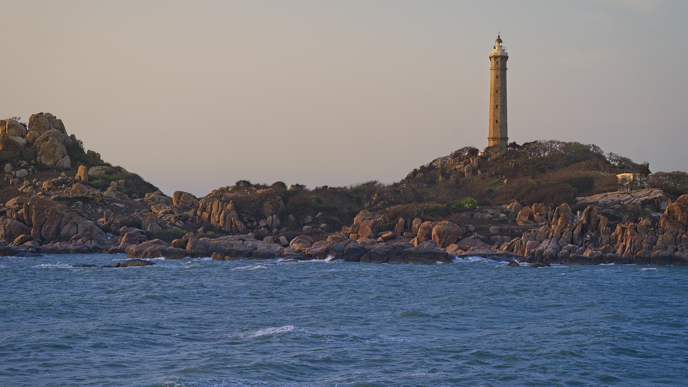 Iconic Lighthouse Close Up