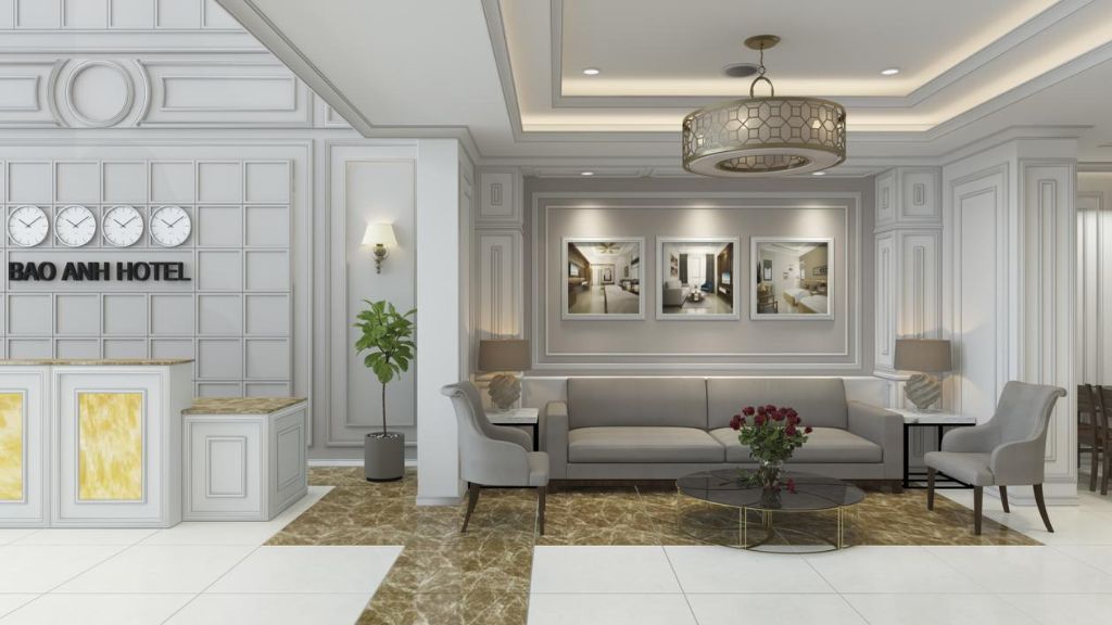 Sảnh lớn của khách sạn