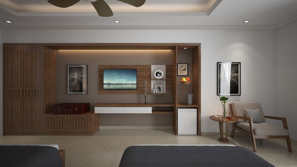 Căn phòng rộng rãi