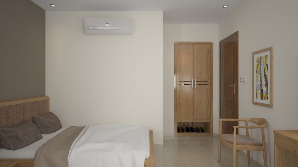 Căn phòng lãng mạn, tiện nghi, hiện đại