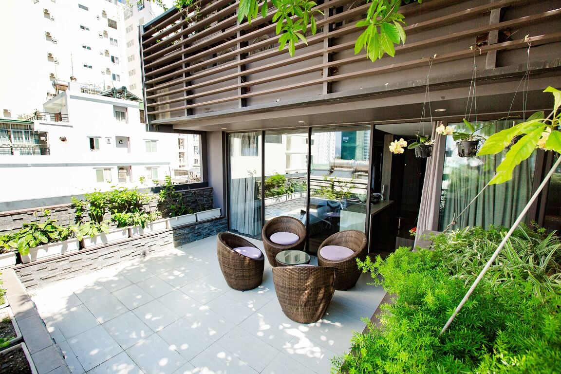 Ban Công Phòng President Suite