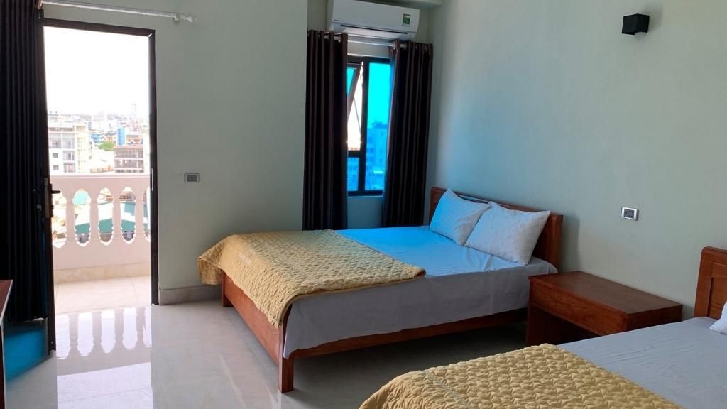 Căn phòng rộng rãi phù hợp cho gia đình