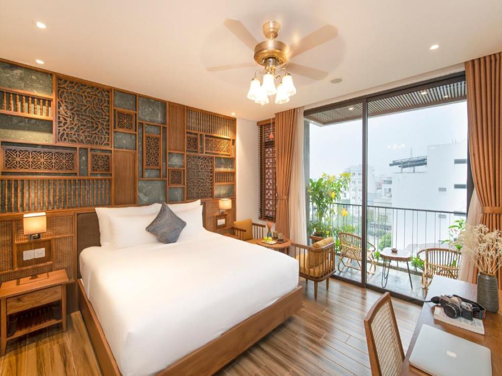 Phòng One Bedroom Apartment with Balcony Khách sạn Bonny Boutique Đà Nẵng