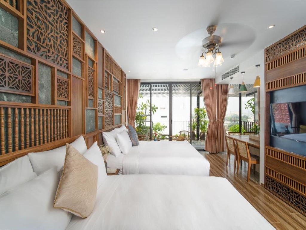 Phòng Suite Family with Balcony with City View Bonny Boutique Hotel Đà Nẵng