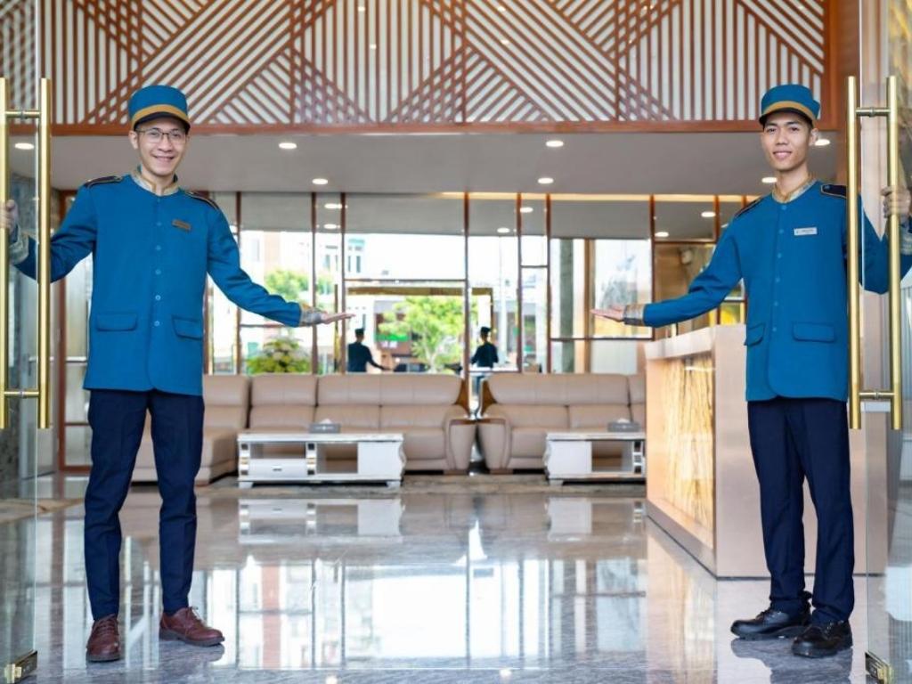 Lối vào Calix Hotel Đà Nẵng