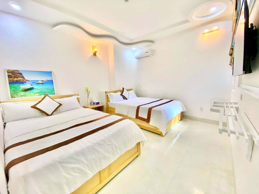 Phòng Deluxe 2 Double tại Caroline Beach Vũng Tàu Hotel