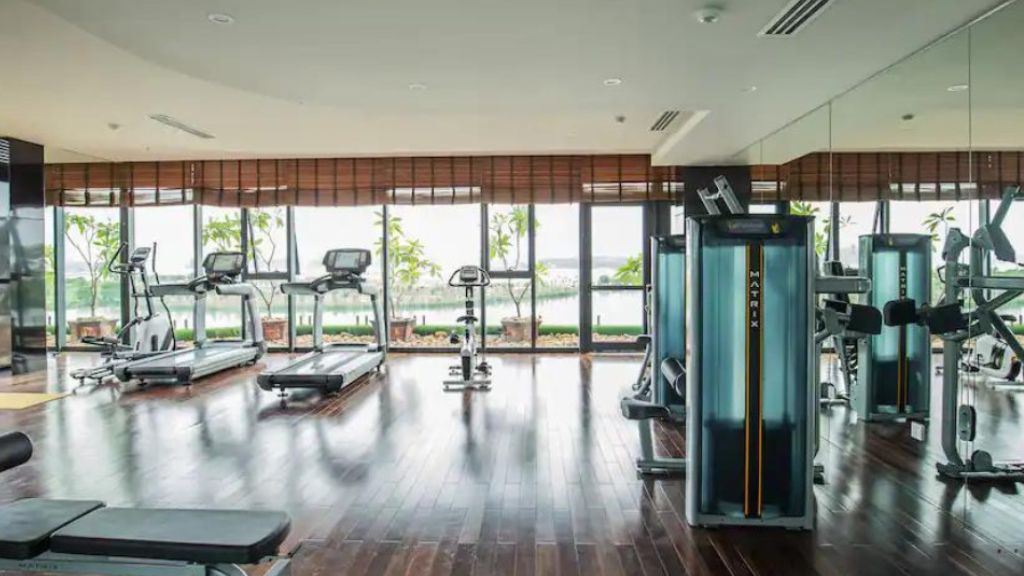 Phòng gym vô cùng hiện đại