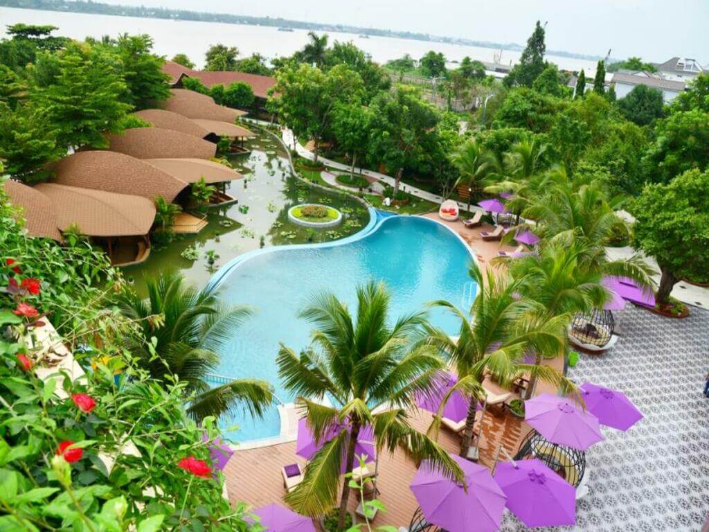 Hồ Bơi Cồn Khương Resort Cần Thơ