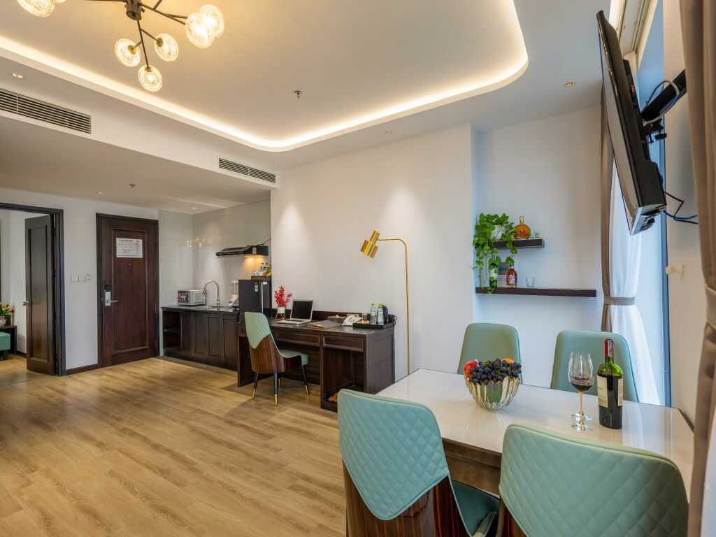 Khu vực chung tại Family Suite Cordial Grand Hotel