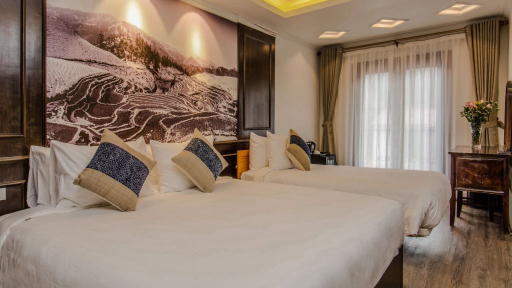 Phòng Superior Triple tại khách sạn Delta Hotel Sapa