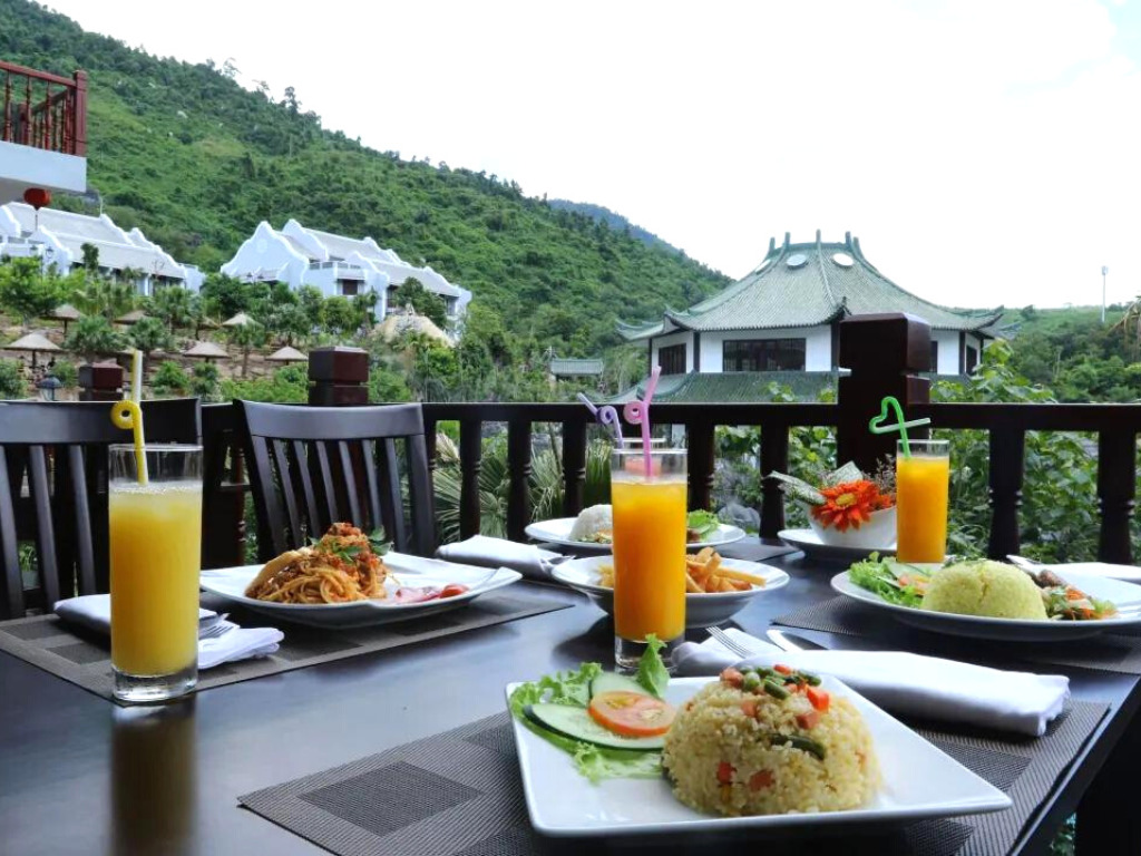 Bữa sáng tại Ebisu Onsen Da Nang