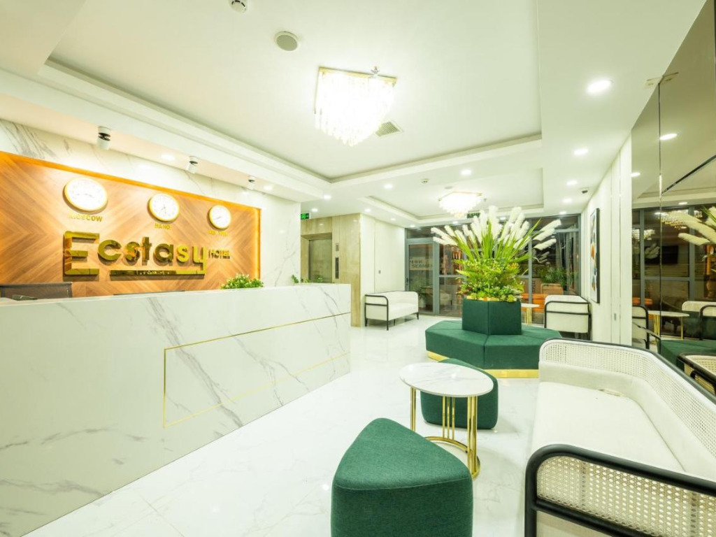 Sảnh lễ tân khách sạn Ecstasy Nha Trang