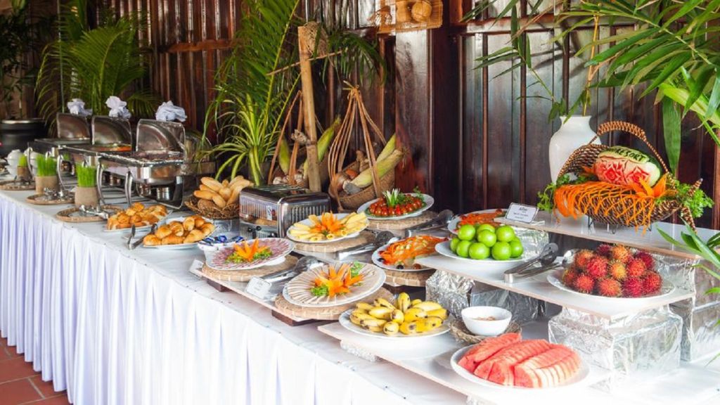 Quầy buffet của nhà hàng