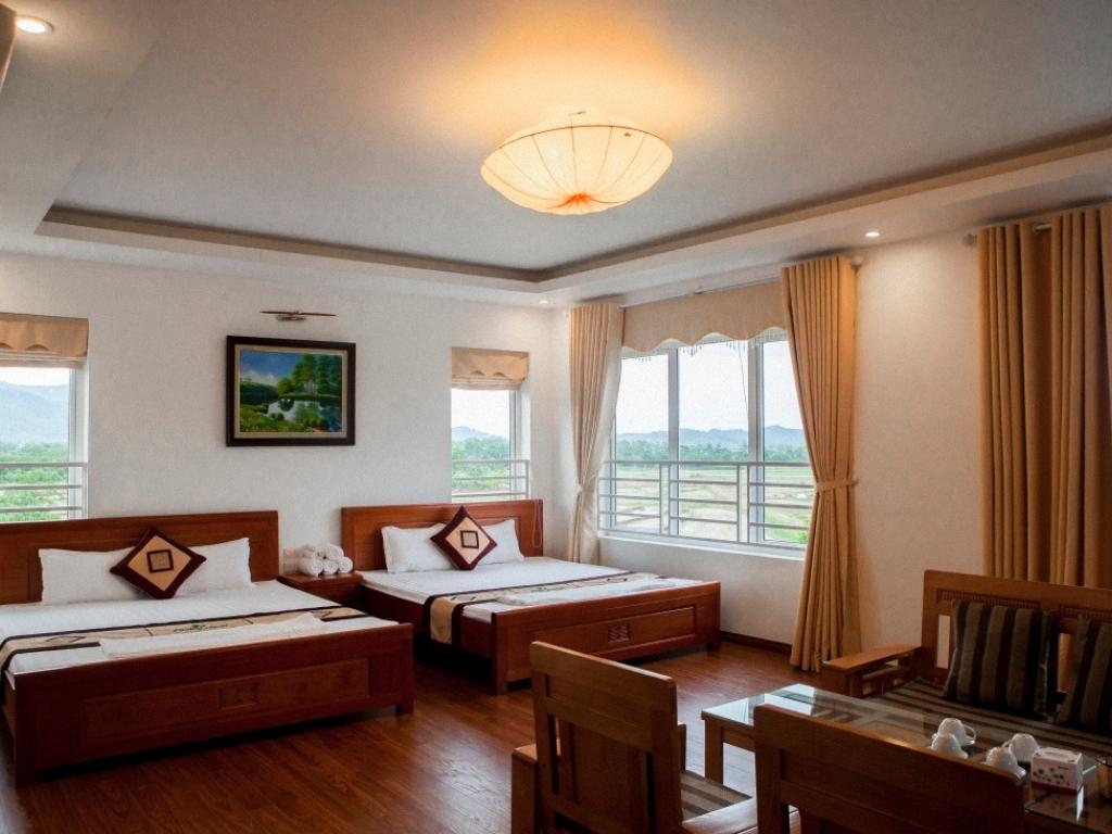 Khách sạn White Ocean (phòng 01 gường đôi 1m8) tại Family Yên Bài Resort Ba Vì